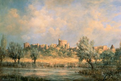 Castello di Windsor: dal fiume Tamigi da Richard Willis